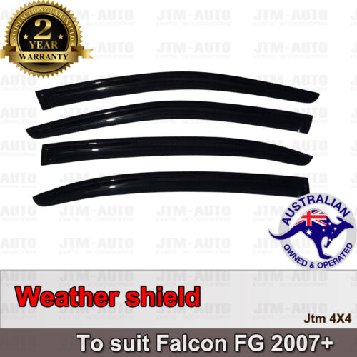 Bonnet Protector + Weather shield to suit Ford FG  Falcon XR XR6 XR8 2008-2014