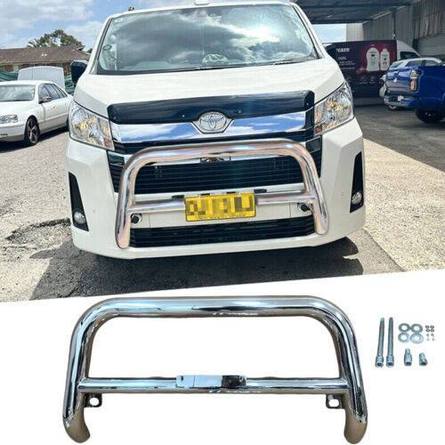 Stainless Steel Nudge Bar Grille Guard to suit Toyota Hiace H300 LWB 2019+