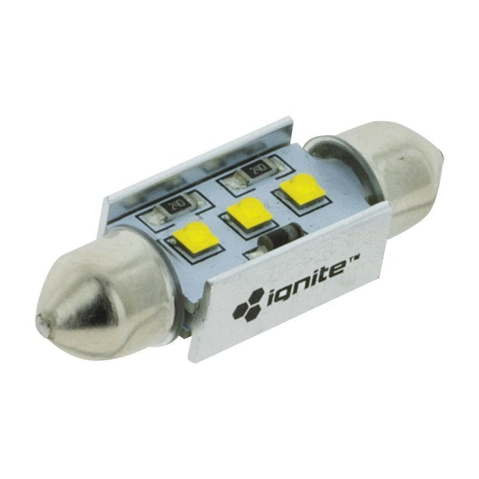 Ignite FESTOON 39MM WHITE 12V 220 LUMENS (PKT1)