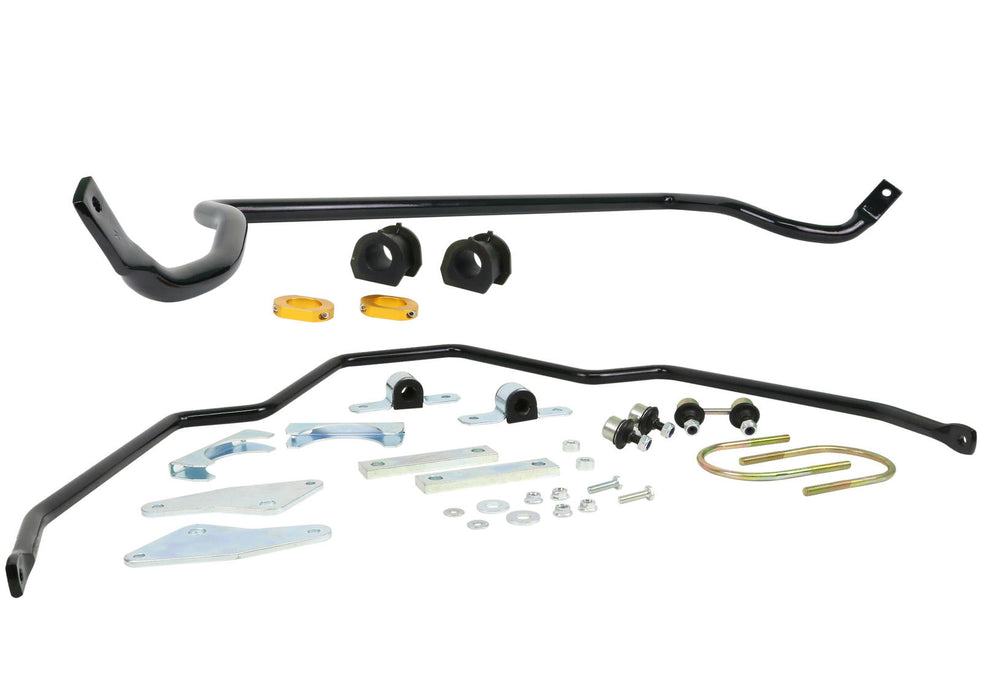 Fulcrum Suspensions Front and Rear Sway Bar - Vehicle Kit to Suit Mitsubishi Triton ML, MN 4wd