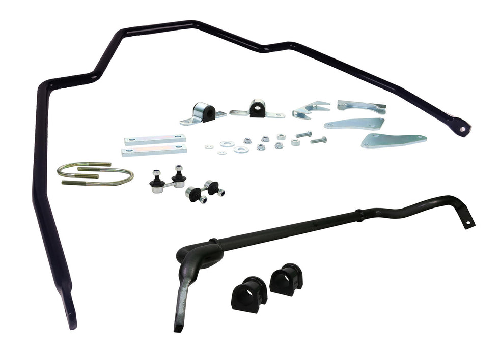 Fulcrum Suspensions Front and Rear Sway Bar - Vehicle Kit to Suit Mitsubishi Triton MQ, MR 4wd