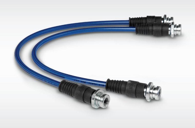 Fulcrum Suspensions Front & Rear Brake Hose Kit to suit Mitsubishi Triton ML-MQ 2005-2019 - Raised height 2" Lift (does not suit MR)