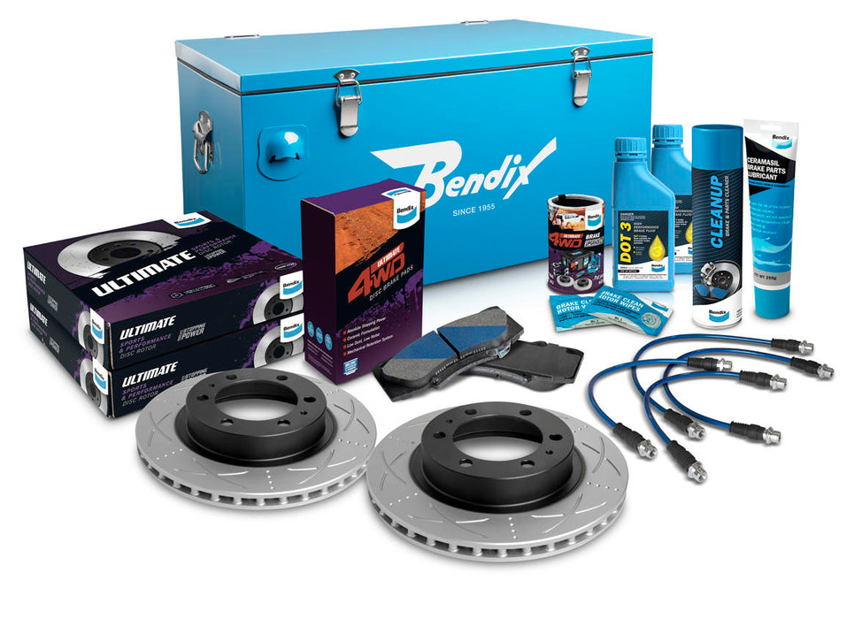 Fulcrum Suspensions Front 4" Brake Upgrade Kit to suit Toyota Hilux KUN26 2011-on