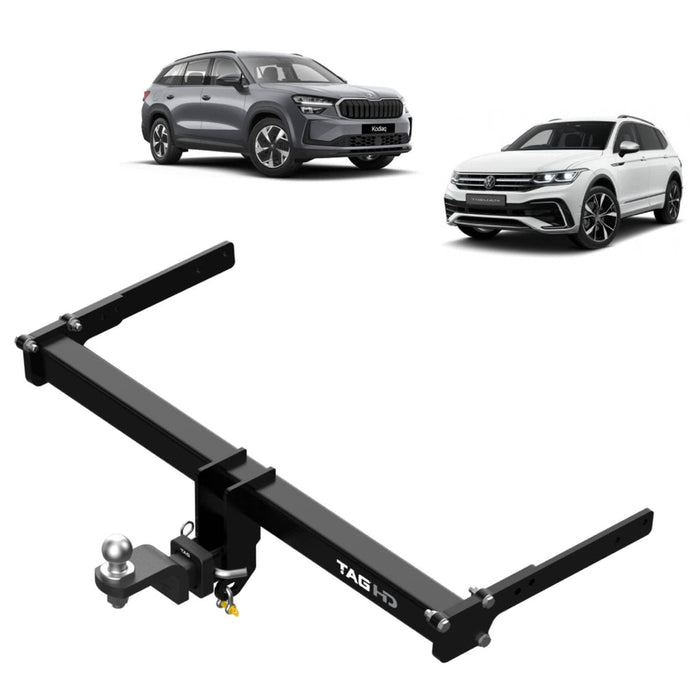 TAG Heavy Duty Towbar For Volkswagen Tiguan (05/2016 - 10/2024), Skoda Kodiaq (10/2016 - on)