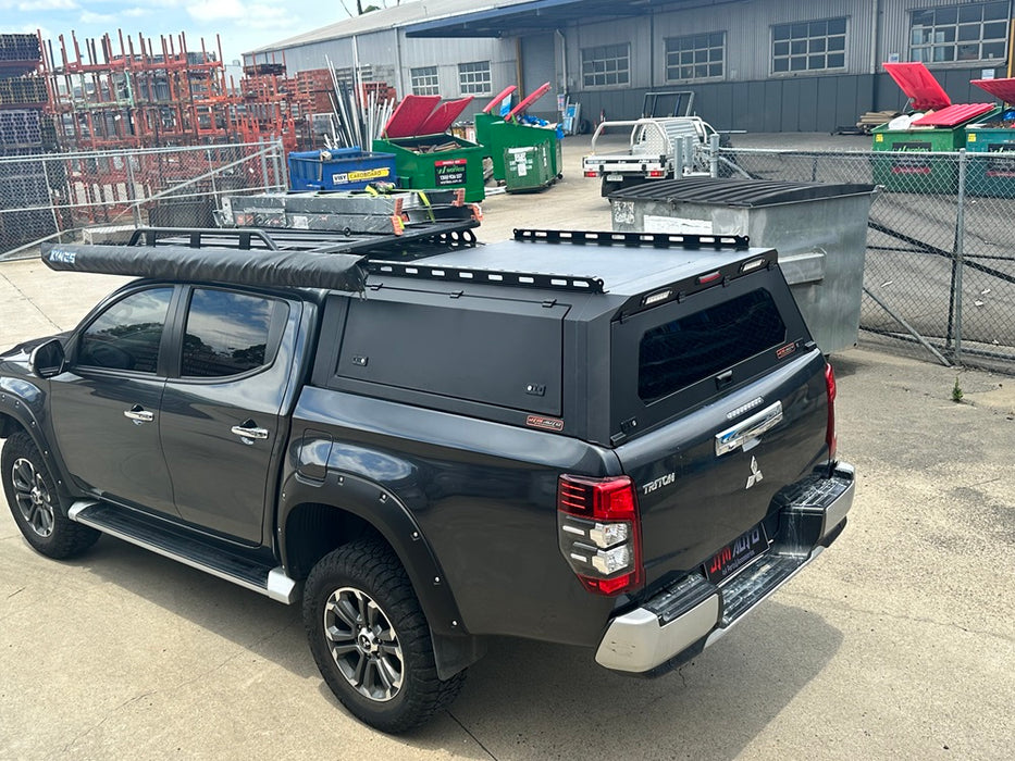 Full Aluminium Tub Canopy to suit Mitsubishi Triton MQ MR 2014-2024