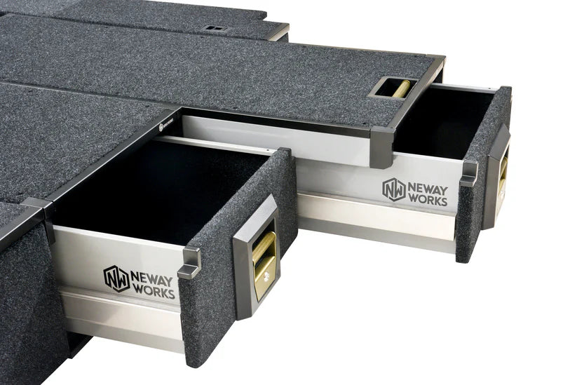 Drawer system with floor-kit to suit Holden Colorado 2012-2020