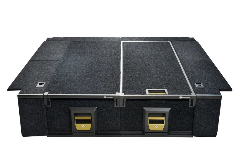 Drawer system with floor-kit to suit Holden Colorado 2012-2020