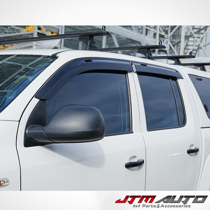 Luxury Weathershields Weather Shield Visor tosuit VW Volkswagen Amarok 2010-2020