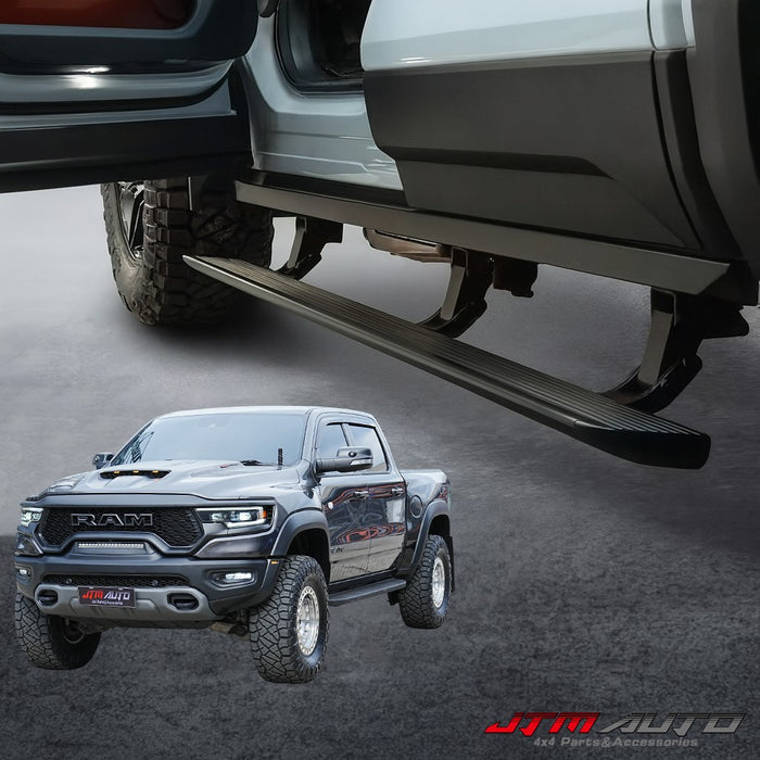 Electric Retractable Heavy Duty Side Steps To Suits Ram 1500 2019-2025