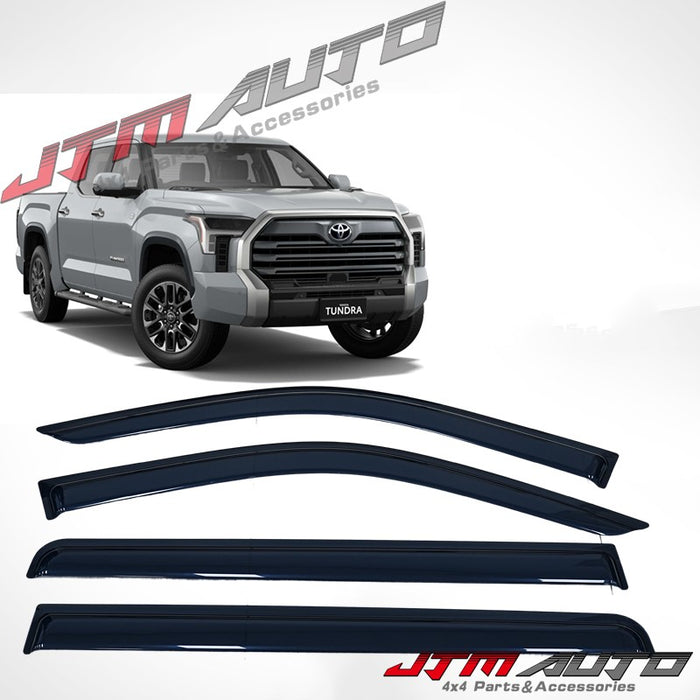 Bonzer Weathershields Weather Shields to suit Toyota Tundra 2022-2025