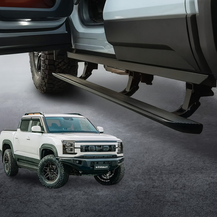 Electric Retractable Heavy Duty Side Steps To Suits BYD Shark 6