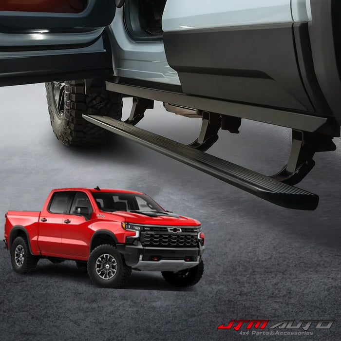 Electric Retractable Heavy Duty Side Steps to suit Chevrolet Silverado 2022-2025