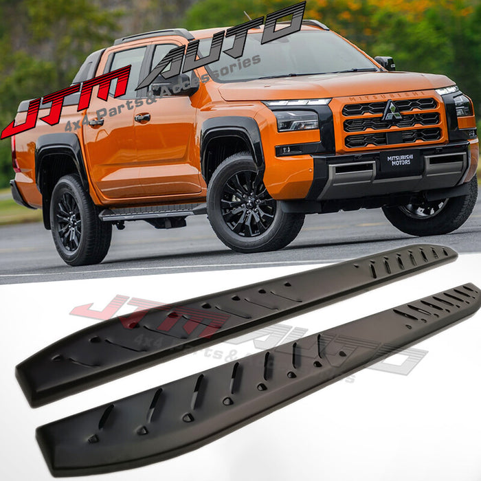 Heavy Duty Shark Bar Side Steps to suit Mitsubishi Triton MV 2024+