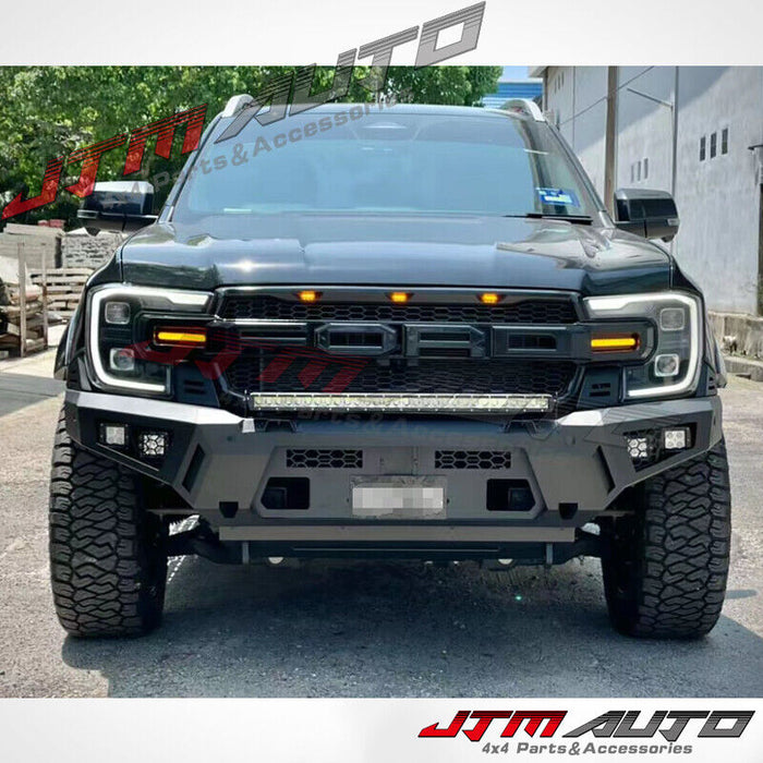 H-TeK heavy duty steel bull bar for Ford Ranger