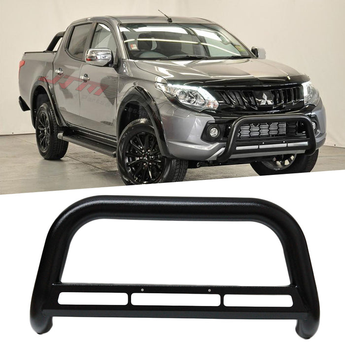 Wrinkle Black OEM Nudge Bar Grille Guard For Mitsubishi Triton MQ 2015-2018