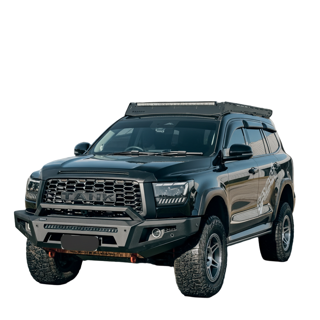 Savage Tech GWM TANK 500 ARMOUR FORGED BULLBAR (HOOPLESS) — JTM Auto ...