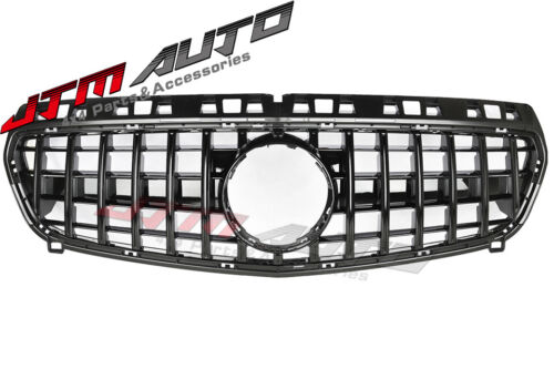 Gloss Black GT Bumper Grille Grill to suit Mercedes-Benz A-Class W176 A45 12-15