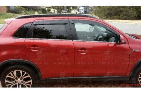 Bonnet Protector + Weather shields Visors to suit Mitsubishi ASX 2016-2019