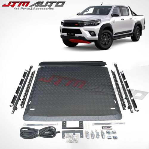 Aluminium Hard Tub Lid Tonneau Cover Strut Lift to Suit Toyota Hilux N80 2015+