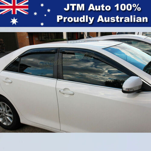 Bonnet Protector + Weathershields to suit Toyota Camry Oct 2011-Feb 2015