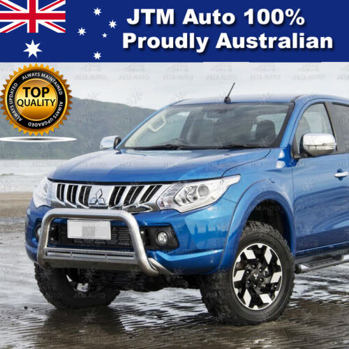 Nudge Bar Stainless Steel Grille Guard For Mitsubishi Triton MQ OEM 2015-2018