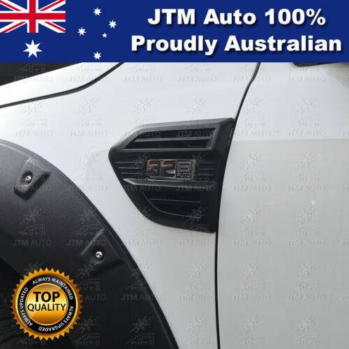 MATT Black Indicator Side Wind Cover Vent to suit Ford Ranger PX2 PX3 2015-2019