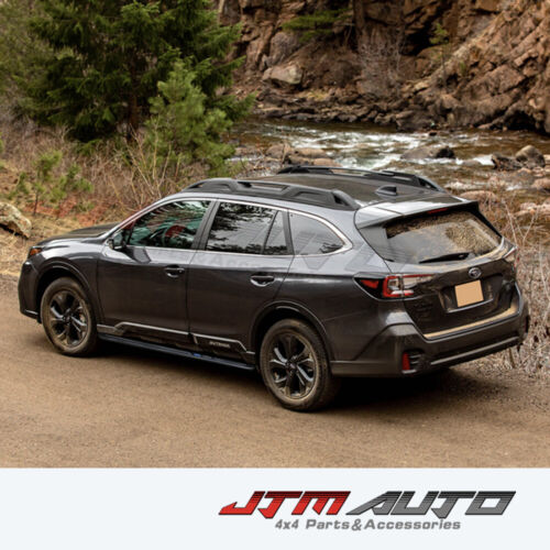Subaru Outback Step Black Aluminium Running Board Side Steps to suit Subaru Outback 2021 ...