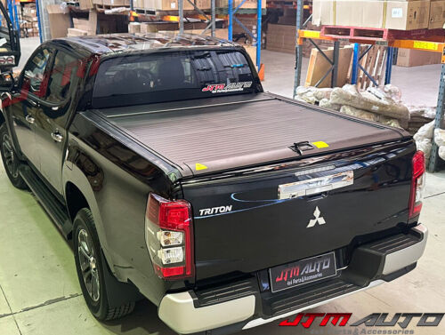 Retractable Roller Shutter Hard Lip LED to Suit Mitsubishi Triton MQ MR 2015+