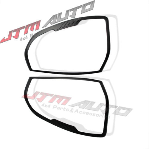 MATT Black Tail Light Cover Trim to suit Mazda BT-50 BT50 TF 2020+ MY21