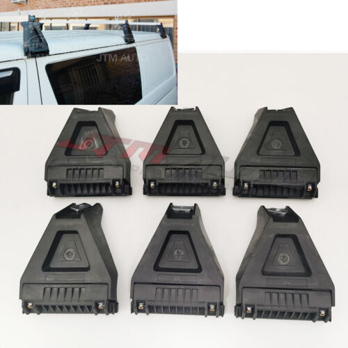 6 x 6 Inch 15CM Roof Rack Rail Bracket for Rain Gutter Mount Vehicles