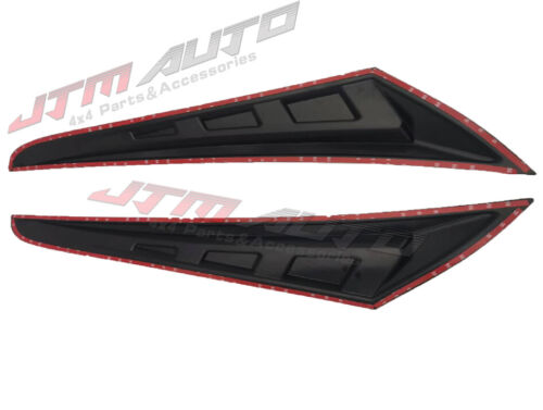 Matt Black Bonnet Scoop Side Vent to suit GWM Cannon 2020+