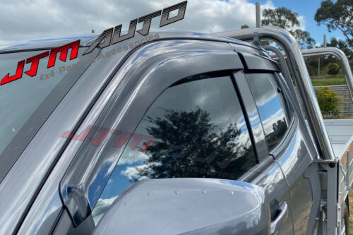 Injection Weather shields Window Visors to suit Isuzu D-max Dmax Extra Cab 2020+