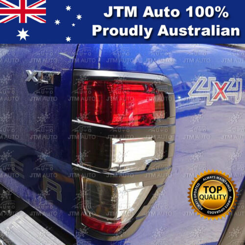 Black Tail Light Trim Cover Suits Ford Ranger PX PX2 PX3 2012-2021