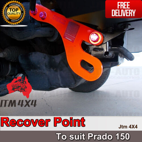 Recovery Tow Point Kit 3250 KG Tonne Hitch to suit Toyota Prado 150 09-20