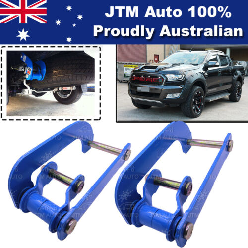 Rear Leaf Alloy Spring G Shackle Shackles to suit Ford Ranger 2012-2019