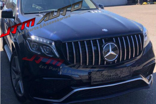 Chrome Black GT Bumper Grille Grill to suit Mercedes-Benz GLS Class X166