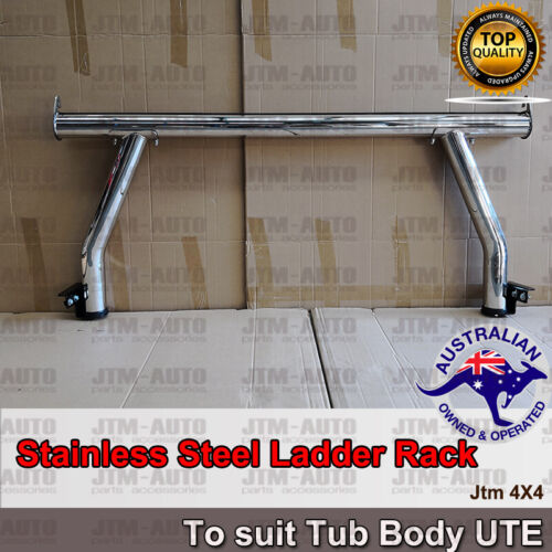 Universal Stainless Steel Ladder Rack Roll Bar for Ute Tub Hilux Ranger Navara