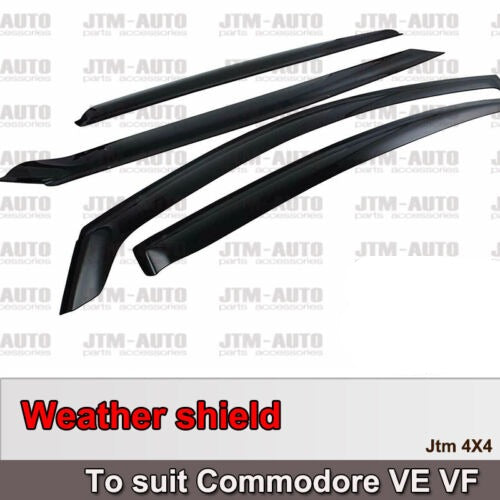 Bonnet Protector Guard + Weather Shields Visor to suit Holden Commodore VF 13-17