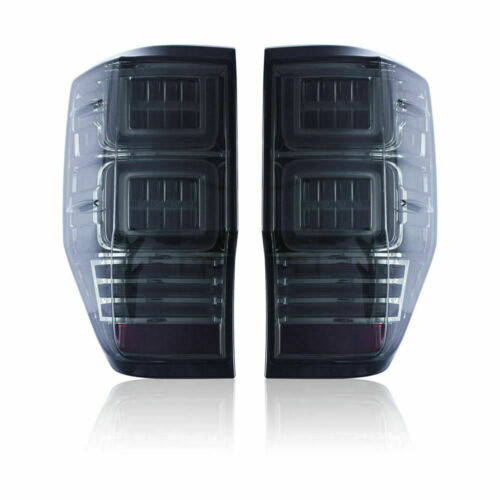 Smoked Full Sequential Led Tail Lights to suit Ford Ranger PX PX2 PX3 2012-2022