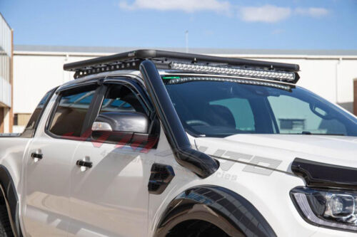 Black Powder Coated Stainless Steel Snorkel Kit to suit Ford Ranger PX1 PX2 PX3