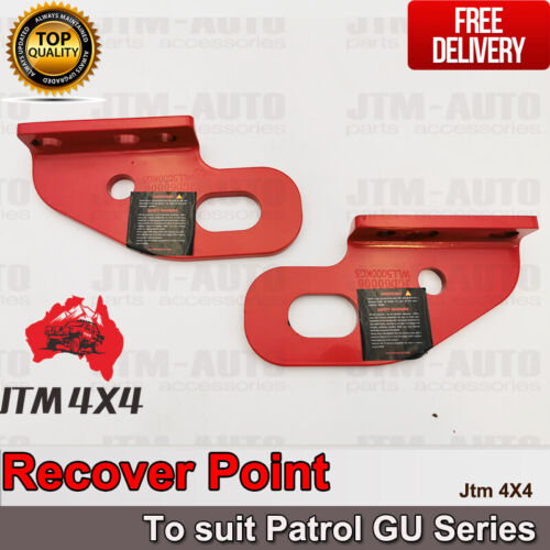 Recovery Tow Point Kit 5 Tonne Hitch for Nissan Patrol GU Series 2 3 4 5