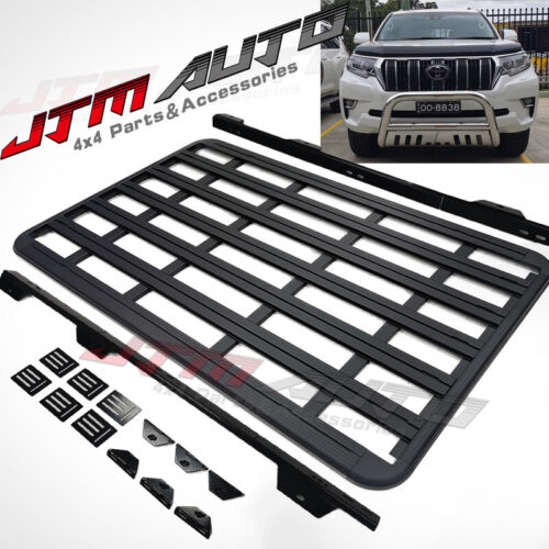 Alloy Flat Platform Roof Rack Basket Carrier to suit Toyota Prado 150 2009-2024