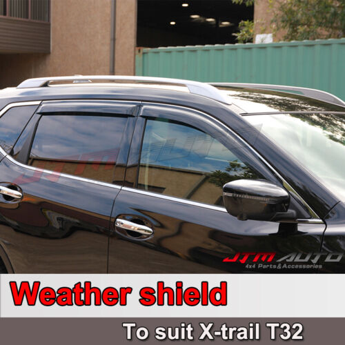 To suit Nissan Xtrail X-trail T32 weather shield Window Visors 2014-2022