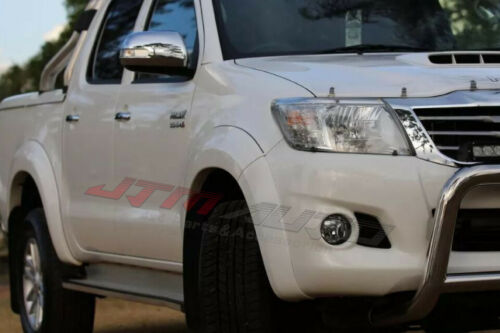 OEM White 6 pcs Fender Flares Wheel Arches To suit Toyota Hilux N70 2011-2015