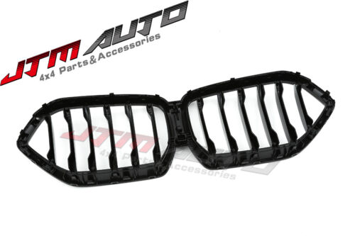 Gloss Black Double M Style Front Bumper Kidney Grill Grille for BMW X6 G06