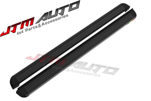 Black Aluminium Running Board Side Steps to suit Nissan Qashqai J11 2015+