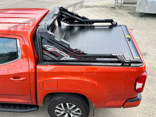 Roller Shutter + Sport Bar Tonneau Hard Lip with LED to suit LDV T60 T-60 2017+