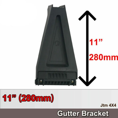 4 x 11 Inch 28CM Roof Rack Rail Bracket for Rain Gutter Mount Vehicles