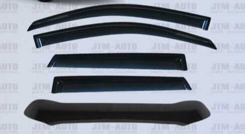 Bonnet Protector + Weather shields Visors to suit Mitsubishi ASX 2016-2019