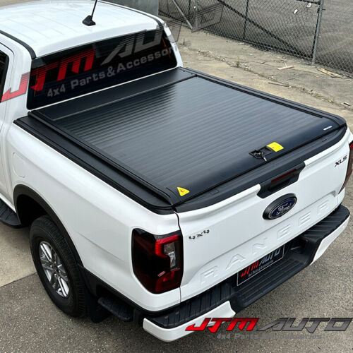 Retractable Roller Shutter Hard Lip LED to Suit Ford Ranger XLT XLS Raptor 2022+